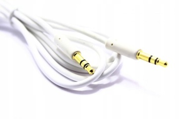 KABEL AUX JACK - JACK 3,5MM BIAŁY 2M VITALCO