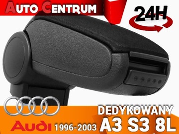 ПОДЛОКОТНИК AUDI A3 S3 8L 1996-2003 гг. + ПЕРЕХОДНИКИ!