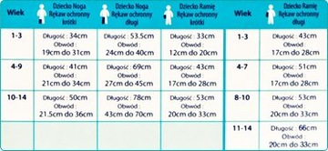 ВОДОНЕПРОНИЦАЕМЫЕ БЛОКИ НАКРЫВАЮТ НОЖКУ РЕБЕНКА ДЛИНОЙ 4-9 ЛЕТ