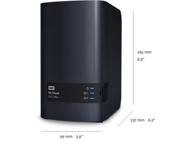 Внешний диск NAS-файловый сервер WD My Cloud EX2 Ultra 0 ТБ