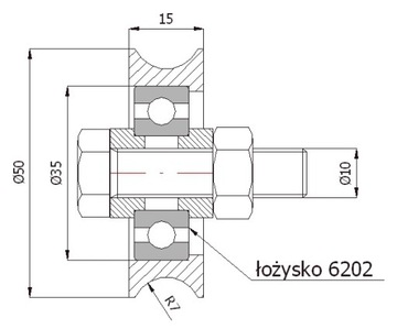 fi 50 РОЛИК ДЛЯ ТРУБ fi 14,5 РОЛИКОВ ДЛЯ ТРУБ