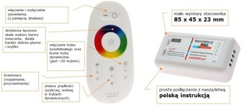 ZESTAW Led 11m 660 diod SMD 5050 Taśma RGB PILOT