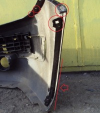 фото thumb №7, Renault megane 02-05 бампер перед передний