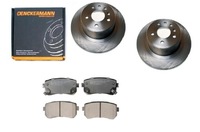 фото thumb №1, Тормозные диски тормозные колодки hyundai i20 2008- задняя 262mm kpl.