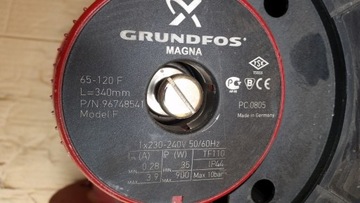 Циркуляционный насос Grundfos MAGNA 65-120 F № 96504873