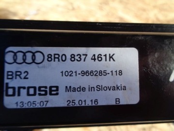 фото thumb №5, Підйомник скло лівий перед audi q5 8r0837461k