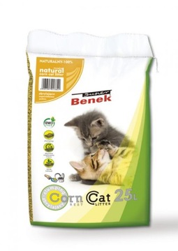 Комкующийся наполнитель Super Benek Corn Cat 25л