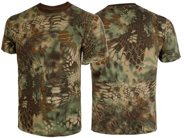 ФУТБОЛКА МУЖСКАЯ ПОД УНИФОРМУ, ХЛОПОК TEXAR CAMOUFLAGE GREEN SNAKE M