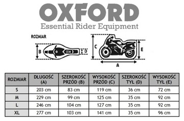 ЧЕХОЛ OXFORD AQUATEX ДЛЯ МОТОЦИКЛА-СКУТЕРА S