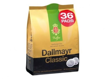 DALLMAYR CLASSIC COFFEE 36 подушечек ДЛЯ капсул SENSEO