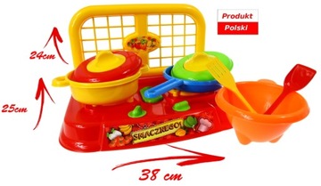 Kuchnia Kuchenka Garnuszki dla dzieci PRODUKT PL