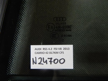 фото thumb №2, Audi rs5 8t скло лівий зад 12r.