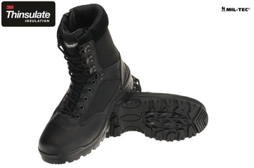 BUTY TAKTYCZNE OCHRONA SECURITY Z ZAMKIEM ykk 47