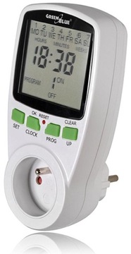 PROGRAMATOR CZASOWY CYFROWY TIMER WYŁĄCZNIK BOILER