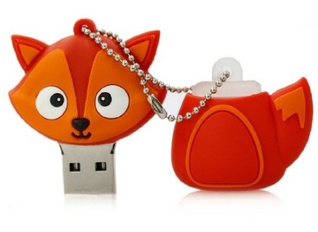 НАКОПИТЕЛЬ 8 ГБ 3.0 USB FOX ANIMATION ANIMAL