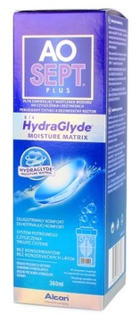 AOSEPT PLUS HYDRAGLYDE 360ML ALCON ЖИДКОСТЬ ДЛЯ КОНТАКТНЫХ ЛИНЗ