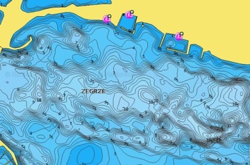 Navionics + карта Хорватии для гидролокатора