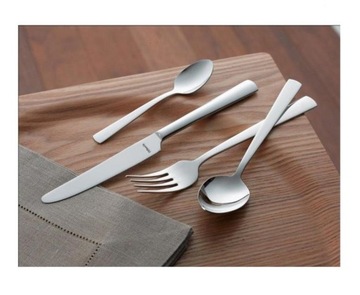 AMEFA CUTLERY BLISS SPOON 6 ЧАЙ ТОРТЫ ДЕСЕРТ СОВРЕМЕННЫЙ БЕЗ НИКЕЛЯ