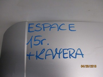 фото thumb №5, Кришка задня renault espace pod камера 15r