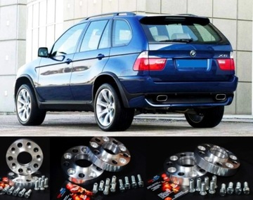 ПРОСТАВКИ ПРИВИНЧЕННЫЕ 30 мм BMW X5 E53 E70 X6 E71