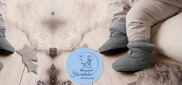 Туфли Sterntaler, теплая обувь, серебро 19/20