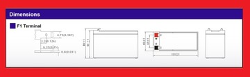 Батарея 7AH 12V NP7-12 Genesis UPS Alarm