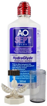 AOSEPT PLUS HYDRAGLYDE 360ML ALCON ЖИДКОСТЬ ДЛЯ КОНТАКТНЫХ ЛИНЗ