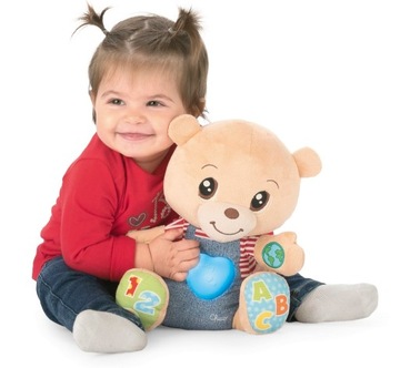 CHICCO TEDDY — интерактивный плюшевый мишка, проявляющий привязанность.