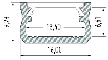 INOX PLUG A – алюминиевый профиль. ЛЮМИНЫ