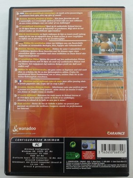 ИГРА ROLAND GARROS FRENCH OPEN 2002 ДЛЯ ПК