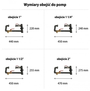 КОМПЛЕКТ: НАСОС БАЙПАСНЫЙ ГОРИЗОНТАЛЬНЫЙ 6/4