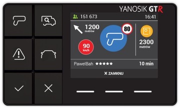 Радар-детектор YANOSIK GTR + подписка + БЕСПЛАТНО БЕСПЛАТНО + Этолл