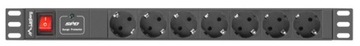 RACK PDU 19 ПИТАНИЕ LANBERG 1U 16A 7X 2M