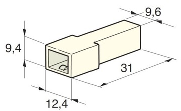 ЭЛЕКТРИЧЕСКИЙ РАЗЪЕМ 1 PIN OK-1 OK1 C