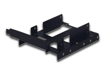 Стеклянная рамка, 2 жестких диска 2,5 3,5 SSD для корпуса PCI ATX
