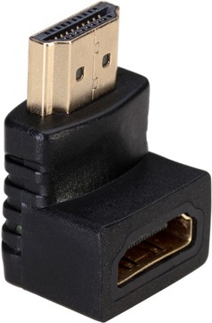 АДАПТЕР AKYGA УГЛОВОЙ РАЗЪЕМ HDMI M/F 90 ГРАДУСОВ