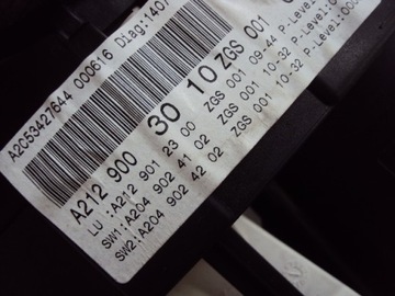 фото thumb №5, Счетчик приборы mercedes e-klasa w212 a2129003010