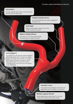 Шланги радиатора #SAMCO Sport YAM-61 Yamaha YZ 450 F