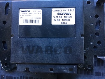 фото thumb №1, Блок керування ecas elc wabco scania
