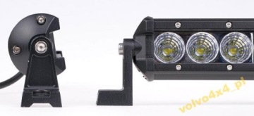 фото thumb №8, Mini панель фара рабочий led 9w тонкий flood 4x4