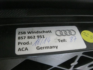 фото thumb №5, Audi tt 8s механизм крыша windshot 8s7862951