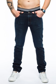 SPODNIE MĘSKIE STANLEY JEANS - 400/013 - 92cm L32