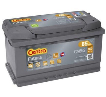 АККУМУЛЯТОР CENTRA FUTURA 85 Ач, 85 Ач, 800А CA852