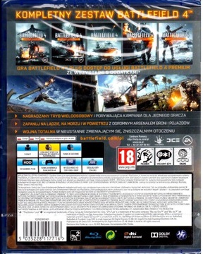 Игра BATTLEFIELD 4 PREMIUM EDITION для PS4 Sony Play Station ps4 BOX PL