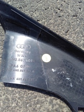 фото thumb №3, Защита рамка дверь левый перед audi a8 d4 4h0867609a оригинальный номер eu