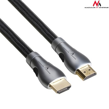 КАБЕЛЬ HDMI 2.0 4K UHD 3 м МЕДНАЯ 48-битная ОПЛЕТКА