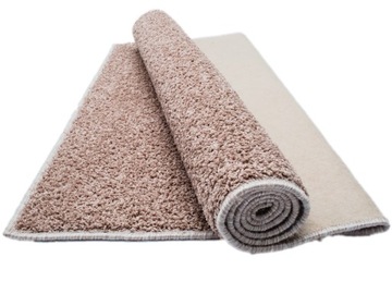 Miękki Dywan Shaggy 200x260 ozdoba pokoju fiolet