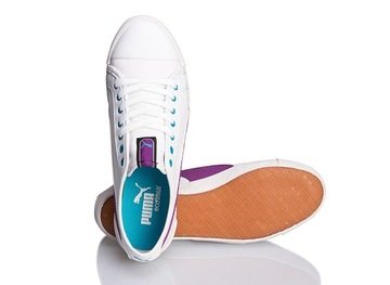 PUMA DAMSKIE BUTY MIEJSKIE ELKI BIAŁE 355441 02 38