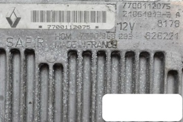 фото thumb №3, Бортовий комп'ютер renault twingo 7700112075