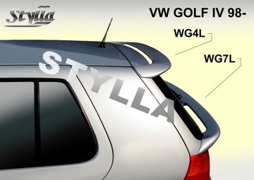 Спойлер верхний спойлер для VW Golf 3/5 dw hb MK4 97-